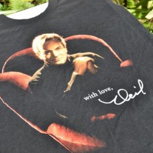 Vintage 1998/99 Neil Diamond With Love Tour T-Shirt XL