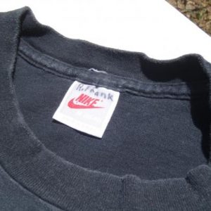 Vintage 1990s Black Mr. David Robinson Cotton Nike T-Shirt M