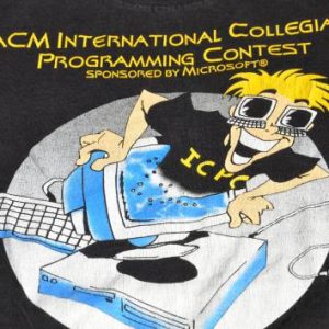Vintage 1996 ACM Computer Programming T-Shirt L
