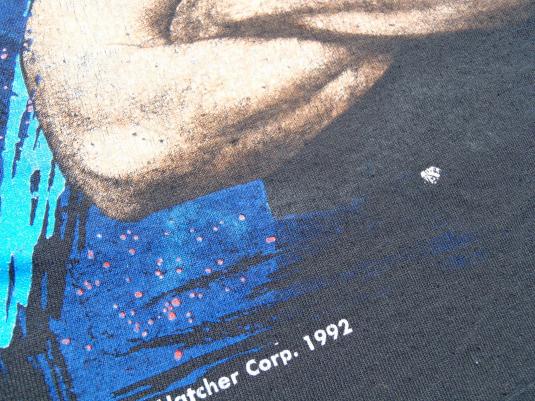 Vintage 1992 Black Randy Travis Concert T Shirt XL
