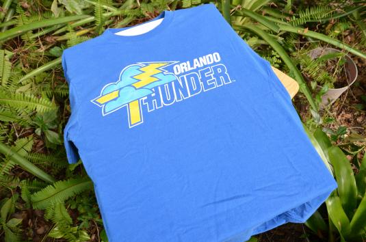 Vintage 1991/92 Orlando Thunder WLAF T-Shirt L