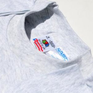 Vintage 1990s NASDA Japan Space Agency Heather Gray T Shirt