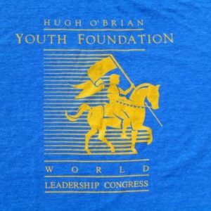 Vintage 1990s Hugh O'Brian Youth HOBY Spirit T-Shirt XL