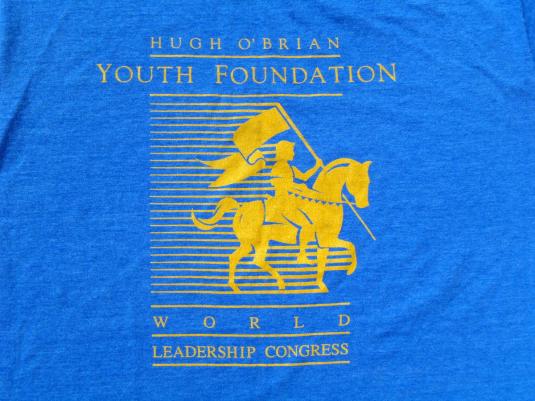 Vintage 1990s Hugh O’Brian Youth HOBY Spirit T-Shirt XL