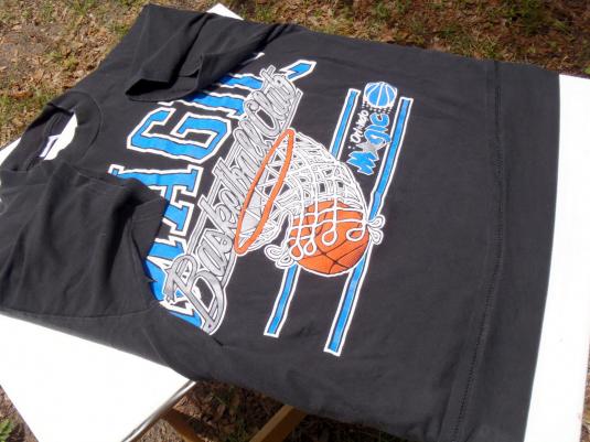 Vintage 1990s Black Orlando Magic NBA Basketball T Shirt L