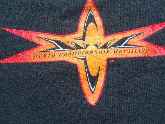 Vintage 1990s WCW Terror in San Francisco Black T-Shirt XL