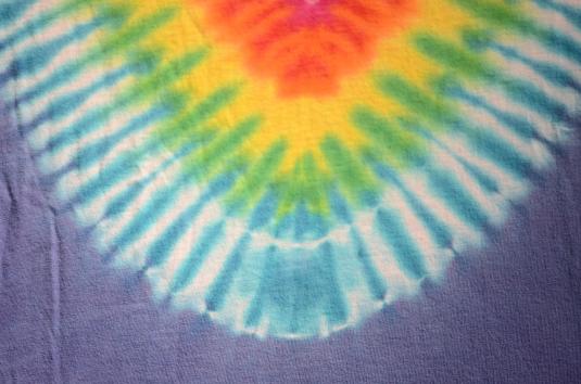 Vintage 1980s Multicolor Tie Dyed Cotton T-Shirt M/L