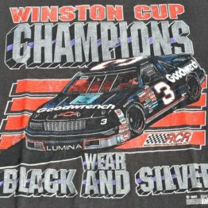 Vintage 1994 Earnhardt "Champions Wear Black" T-Shirt XL