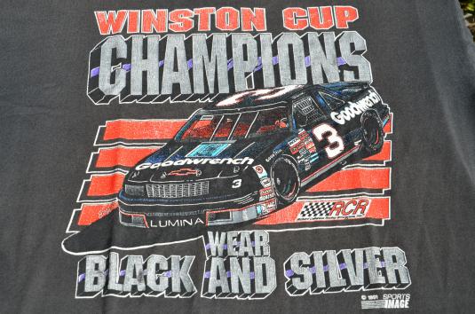 Vintage 1994 Earnhardt “Champions Wear Black” T-Shirt XL
