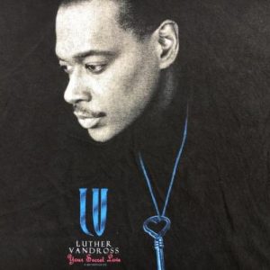 Vintage 1990s Luther Vandross Concert T-Shirt XL