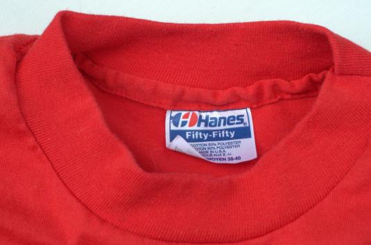 Vintage 1980s Red Jacobson’s Department Store T Shirt M