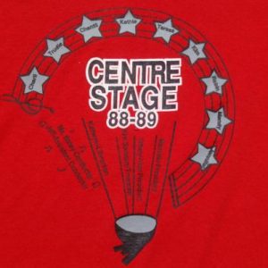 Vintage 1980s '88-89 Centre Stage Red T-Shirt XL