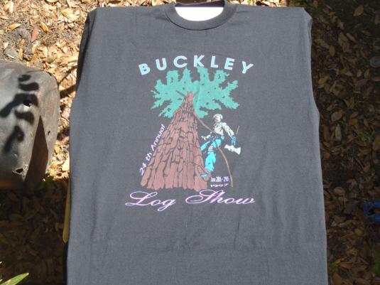 Vintage 1997 Buckley Log Show T Shirt L