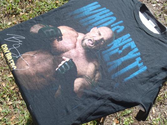 Vintage 1996 WCW Goldberg Wrestling Black T Shirt XL