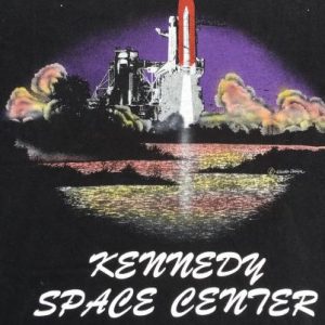 Vintage 1980s Kennedy Space Center Souvenir T-Shirt XL