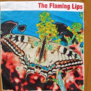 Vintage 1994 Flaming Lips Transmissions Tour Gold T Shirt XL