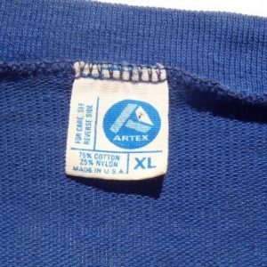 Vintage 1980s Blue and White New York Yankees Jersey T Shirt