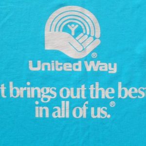 Vintage 1990s United Way Southern Bell Blue T-Shirt XL