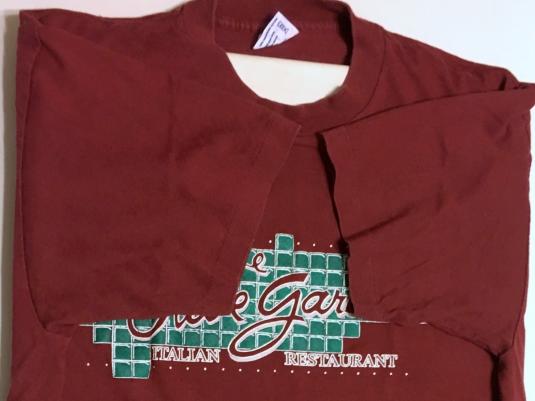 Vintage 1990s Olive Garden Italian Restaurant T-Shirt XL | Defunkd