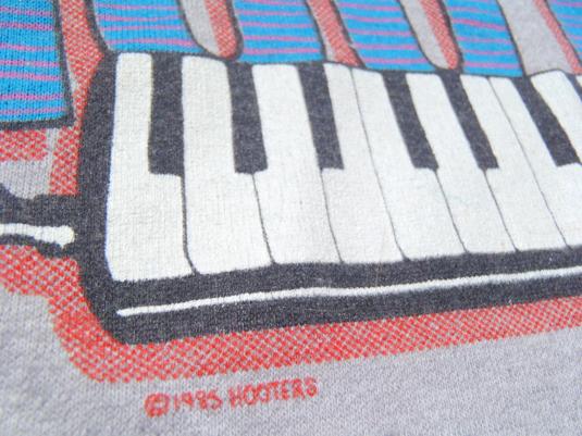 Vintage 1986 Heather Gray Hooters Concert Tour T Shirt M/L