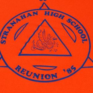 Vintage 1985 Stranahan High School Reunion T-Shirt S
