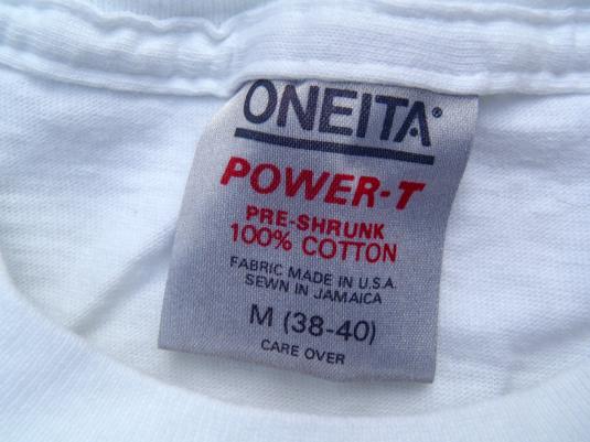 Vintage 1980s Sony AutoSound DAT White Cotton T-Shirt S/M