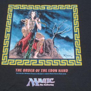 Vintage 1994 Magic The Gathering Fallen Empires T-Shirt L