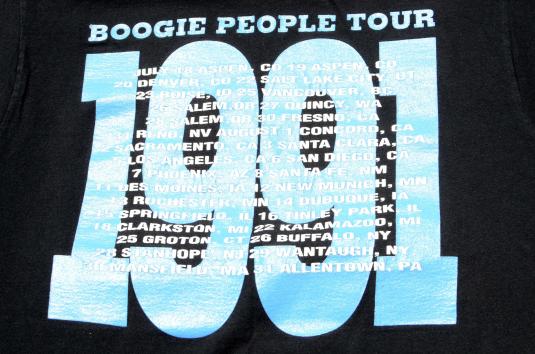 Vintage 1991 George Thorogood Black Concert T Shirt XL