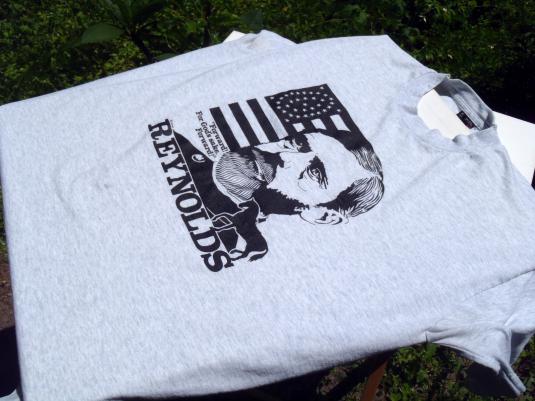 Vintage 1980s Civil War Reynolds Gettysburg Gray T-Shirt