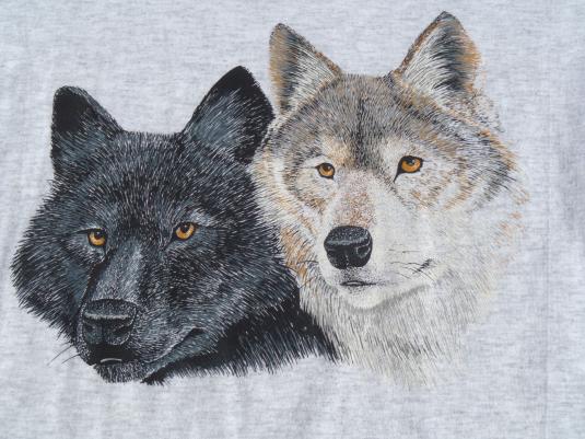 Vintage 1980s/90s Wolves T-Shirt XL