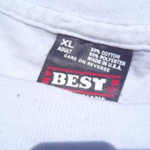 Vintage 1990s Zippo Mysteries of the Forest White T-Shirt XL