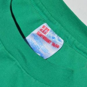 Vintage 1990s Rap Against Drugs Teal T Shirt L