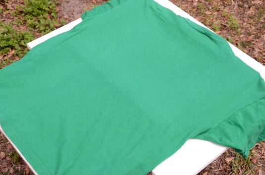 Vintage 1970s Maria Muldaur Green Cotton Promo T ShirtXL