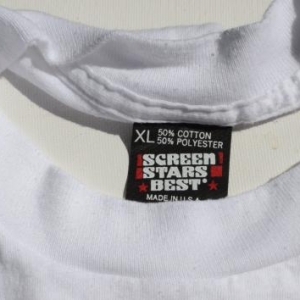 Vintage 1980s MADD Poster Essay White T-Shirt XL