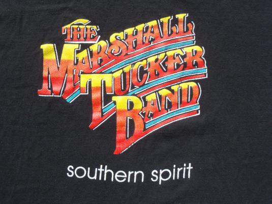 Vintage 1990 Marshall Tucker Band Southern Spirit Black T Shirt XXL