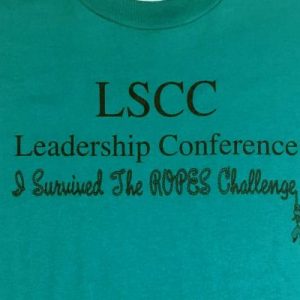 Vintage 1990s Lawson State Community College Ropes T-Shirt L