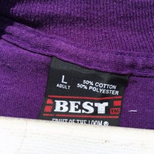 Vintage 1990s The Bible Tells Me So Show Purple T-Shirt L