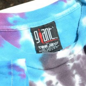 Vintage 1992 Def Leppard Adrenalize Tie Dye Blue T Shirt L