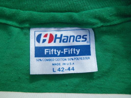 Vintage 1980s Hard to Be Humble Irish Green T Shirt L