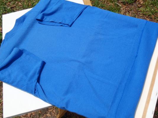 Vintage 1980s Blue Soroptomist Volunteer Org T Shirt L