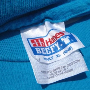 Vintage 1993 Aqua Coors Light T Shirt XL