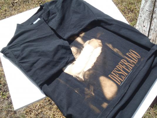 Vintage 1995 Desperado Antonio Banderas Movie Black T Shirt