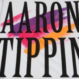 Vintage 1990s Aaron Tippin Concert White T Shirt XXL