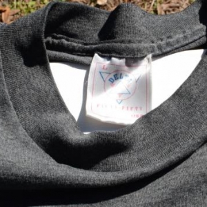 Vintage 1980s Sam's Club Thin Black T-Shirt XL