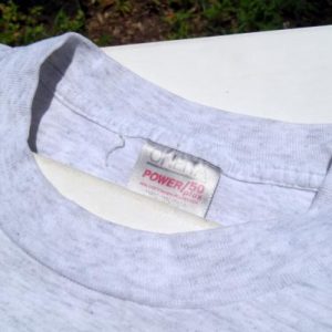 Vintage 1980s YMCA Mind Body Spirit Heather Gray T-Shirt L
