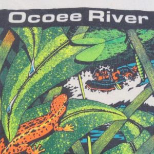 Vintage 1993 Ocoee River Georgia Ecru T-Shirt XL