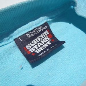 Vintage 1980s Eagleville CA Light Blue Tourist T-Shirt L