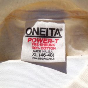Vintage 1990s HBO Cinemax Beige T-Shirt XL
