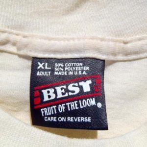 Vintage 1990s Beige Kentucky Derby 121 T Shirt XL