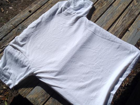 Vintage 1980s White Houston’s Hot Tourist T Shirt L